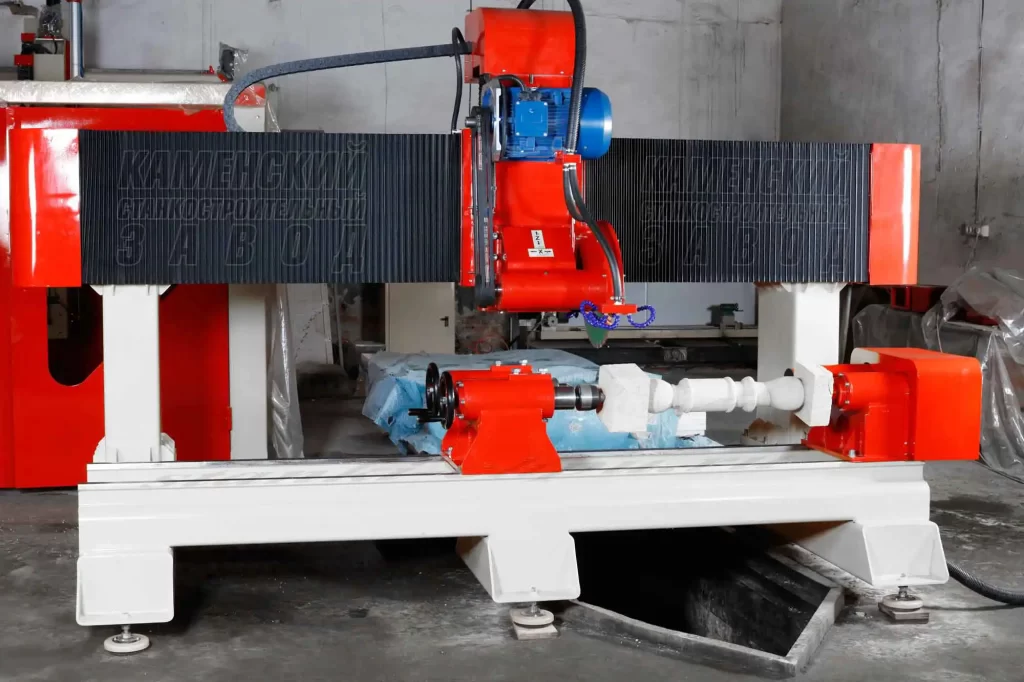 Станок ЧПУ по камню для резки балясин CNC BALUSTER CUTTER