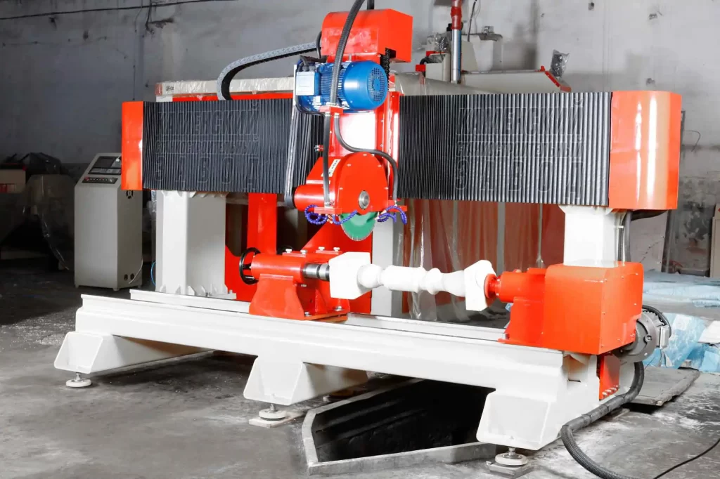Станок ЧПУ по камню для резки балясин CNC BALUSTER CUTTER — купить от завода ТВАЙТ — фото 5